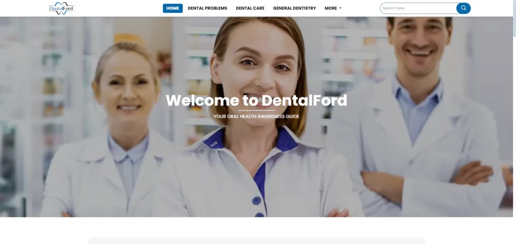 dentalford website work